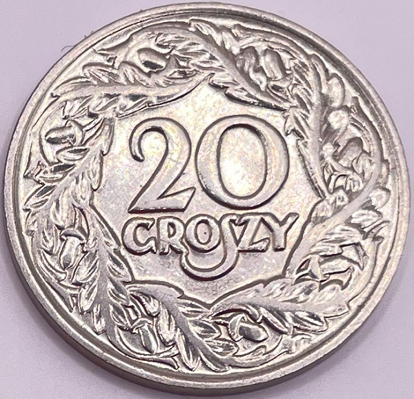 20 groszy 1923 r.