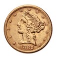 USA, 5 Dolarów 1882 r.