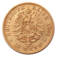 Niemcy, Prusy, 10 marek 1877 r. (B) Rzadsza