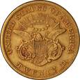 USA, 20$ 1860r. 