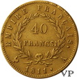 Francja , 40 Franków 1811 r. 