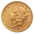 USA, 20$ 1875 r.