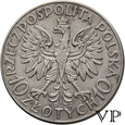 Polska, 10 zł Głowa Kobiety 1932 r. 