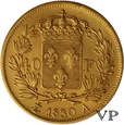 Francja , 40 Franków 1830 r. Charles X 