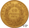 Francja, 10 Franków 1855 r. 
