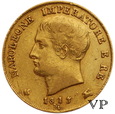 Włochy , 20 Lir 'Napoleon' 1813 r. MAŁY NAKŁAD ! 