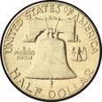 USA, 1/2 $ 1963 r. Franklin