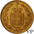 Włochy , 20 Lir 1882 r. 