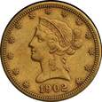 USA, 10 Dolarów 1902 r. 