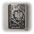 Polska, 10 zł  Rycerz Cziężkozbrojny 2007 r. 