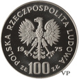 Polska, 100 zł Ignacy Paderewski 1975 r. 