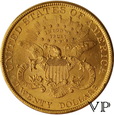 USA, 20 Dolarów Liberty 1896 r. 