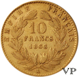 Francja, 10 Franków 1866 r. 