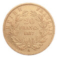 Francja, 20 Franków 1857 r.