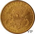 USA, 20 Dolarów Liberty 1898 r. 