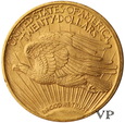 USA, 20 Dolarów St.Gaudance 1923 r. 