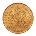 Austria, 8 fl/20 fr 1892 r.