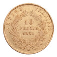 Francja, 10 Franków 1859 r.