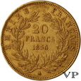 Francja, 20 Franków 1856 r. 
