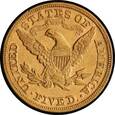 USA , 5 Dolarów 1880 r.