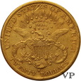 USA, 20 Dolarów Liberty 1883 r. 