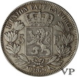 Belgia , 5 Franków Leopold II 1869 r. 