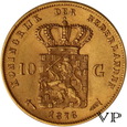 Holandia , 10 Guldenów 1876 r. 