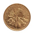 Austria, 4 Euro,  2021 r., Filharmonia, 1/25 Oz, Złoto  999 