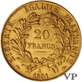 Francja, 20 Franków 1851 r.
