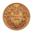 Francja, 10 Franków 1866 r. BB