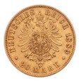 Niemcy, 20 Marek 1889 r. Rzadsza !!