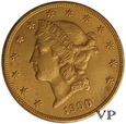 USA, 20 Dolarów Liberty 1900 r. 