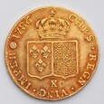 Francja, 2 Louis D'or a1786 r. K , Ładna