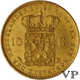 Niderlandy, 10 Guldenów 1824 r. 