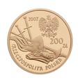 Polska, 200 zł 2007 r., Rycerz Ciężkozbrojny