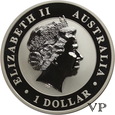 Australia , 1 Dolar 'Koala z Młodym' 2011 r. 1 Oz Ag 999