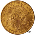 USA, 20 Dolarów Liberty Head 1904 r. 