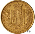 Wielka Brytania , Sovereign 1861 r. 