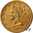 USA, 10 Dolarów 1881 r.