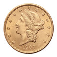 USA, 20 Dolarów 1907 r. SUPER !!!