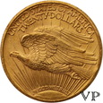 USA, 20 Dolarów St.Gaudance 1924 r. 