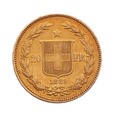 Szwajcaria, 20 Franków 1889 r.