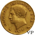 Włochy , 20 Lir 'Napoleon' 1813 r. MAŁY NAKŁAD ! 