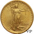 USA, 20 Dolarów St.Gaudance 1911 r. 