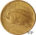 USA, 20 Dolarów St.Gaudance 1911 r. 