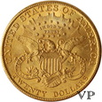 USA, 20 Dolarów Liberty 1907 r. 