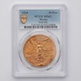 Meksyk, 50 Peso 1924 r., PCGS MS-62