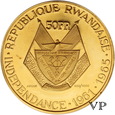 Republika Rwandy , 50 Franków 1961 r. 