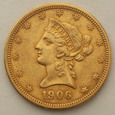USA, 10 Dolarów 1906 r. 