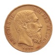 Belgia, 20 franków 1877 r.